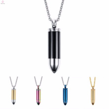 Nouvelle conception en acier inoxydable arc-en-ciel couleur Om pendentifs bijoux pour hommes